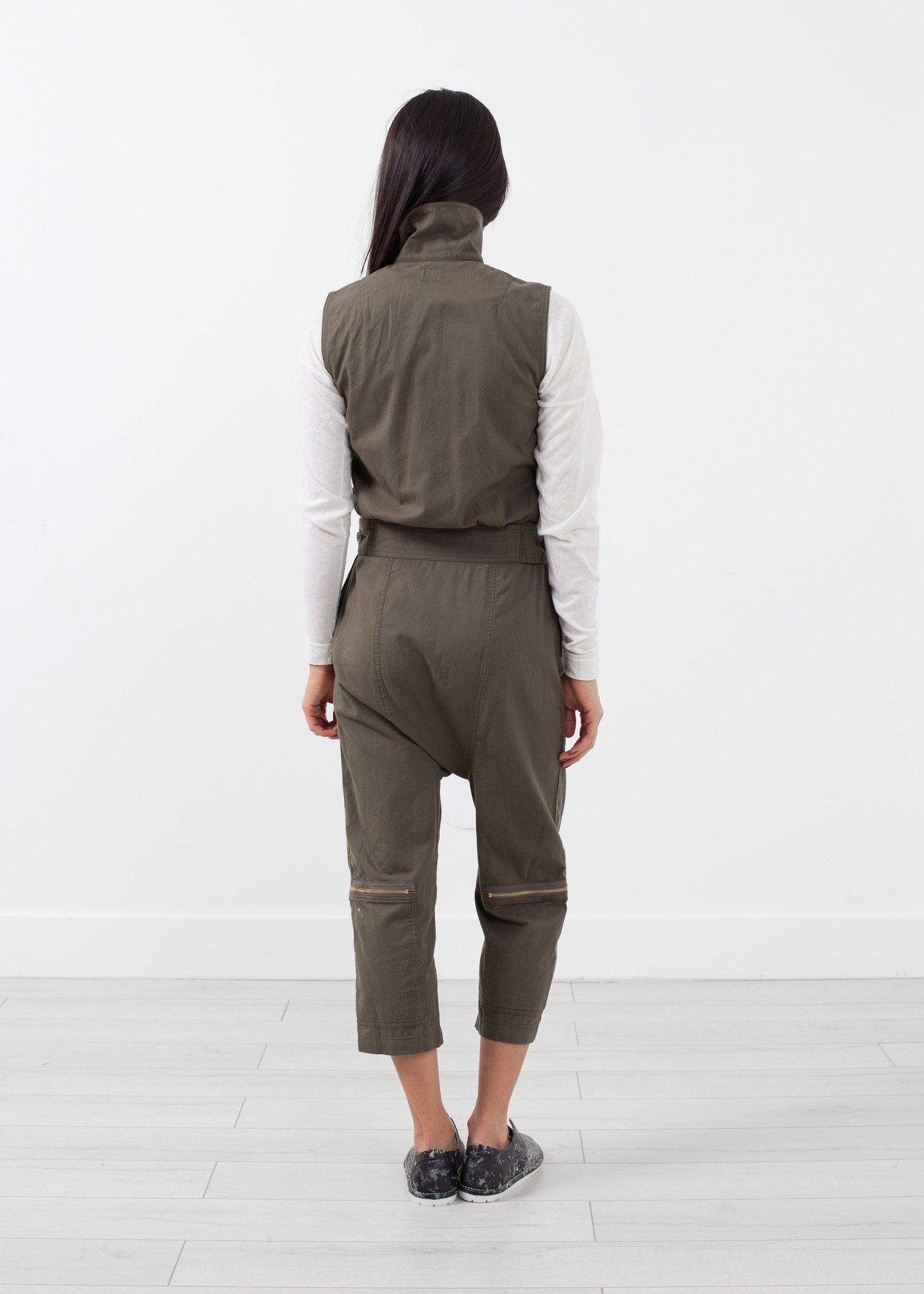 Sleeveless Harem Flightsuit NLST