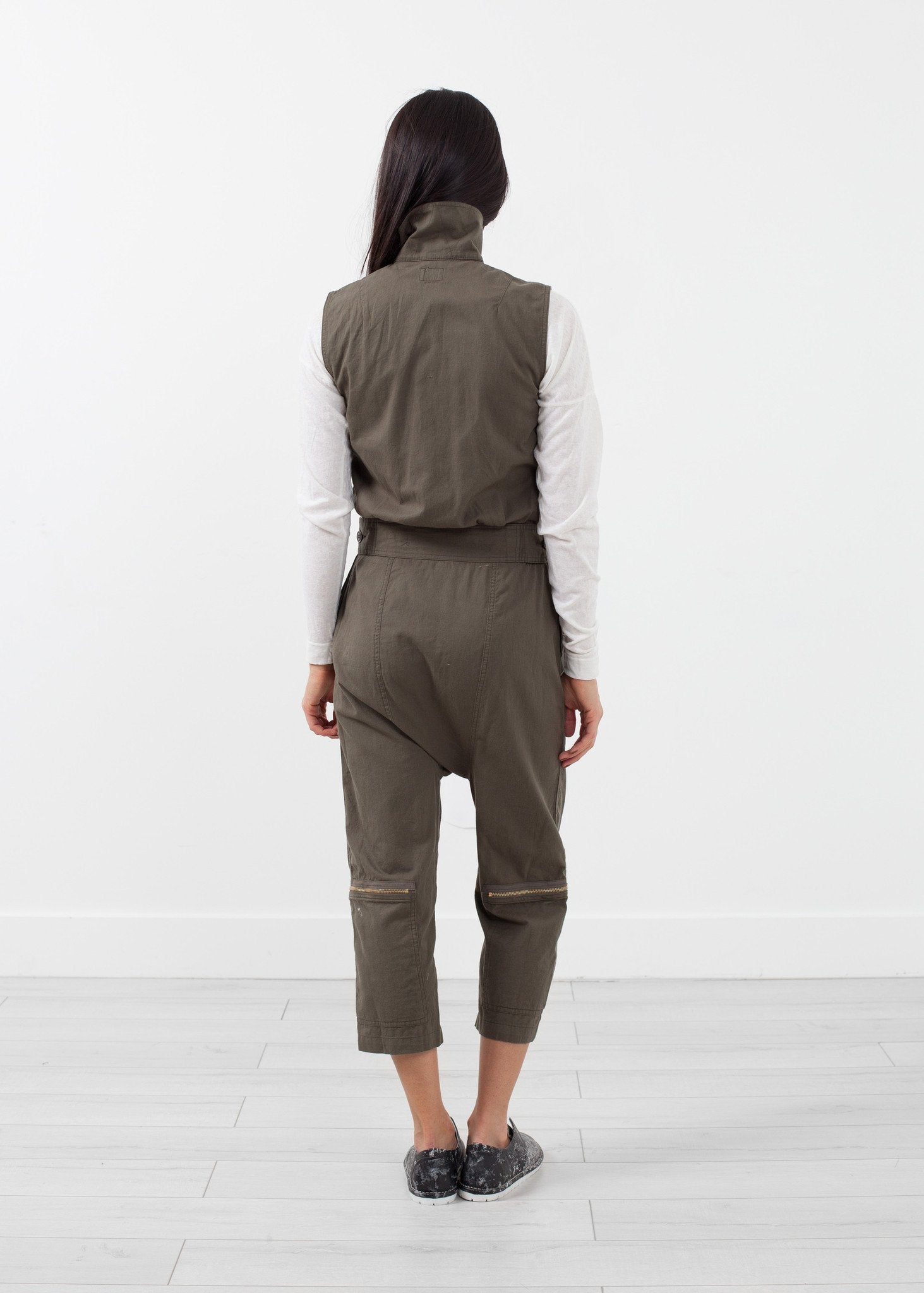 Sleeveless Harem Flightsuit NLST