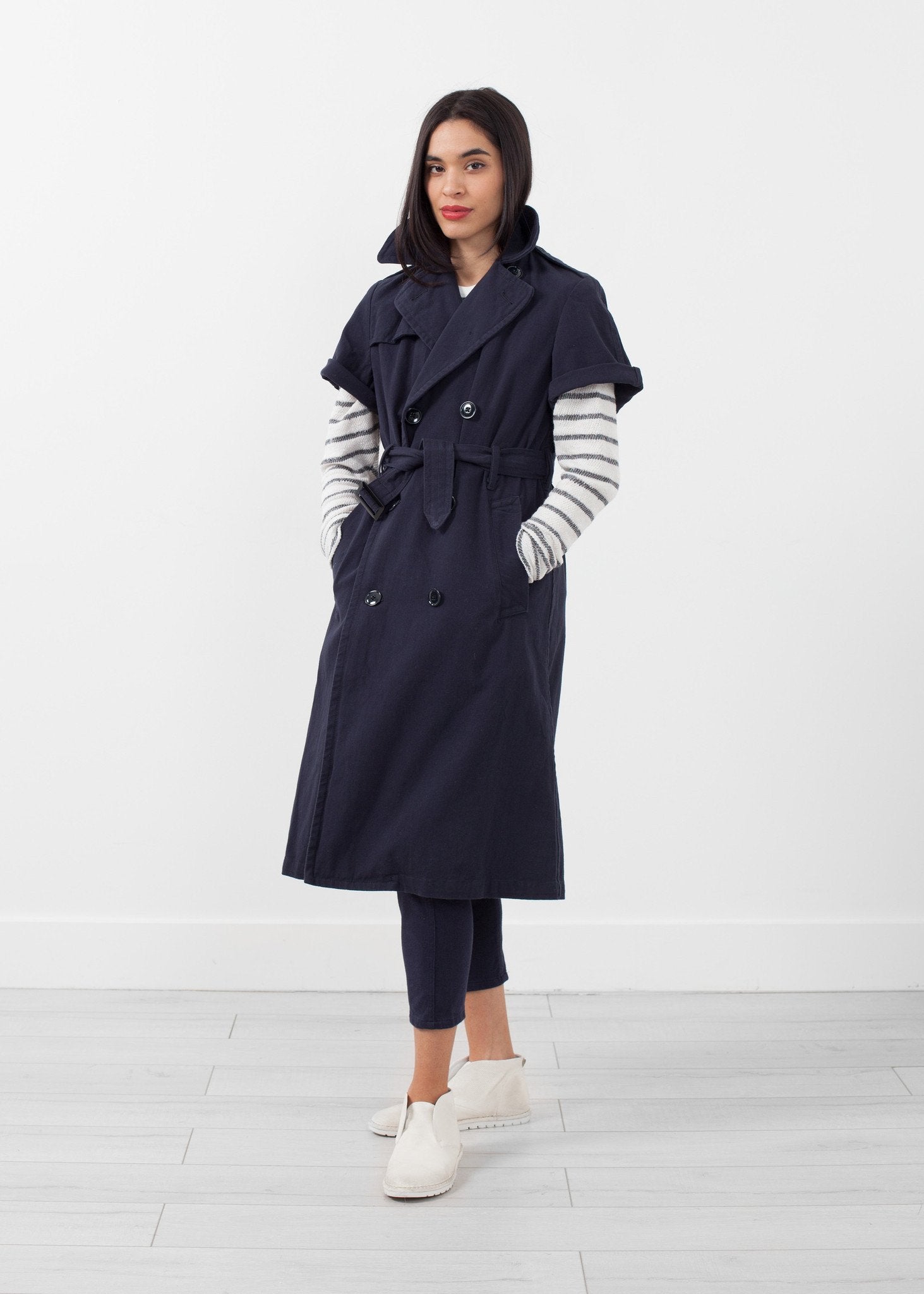 Rolled Sleeve Trenchcoat NLST