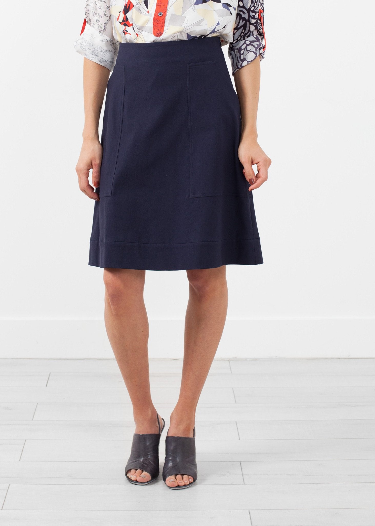 Deep Pocket Skirt Hache