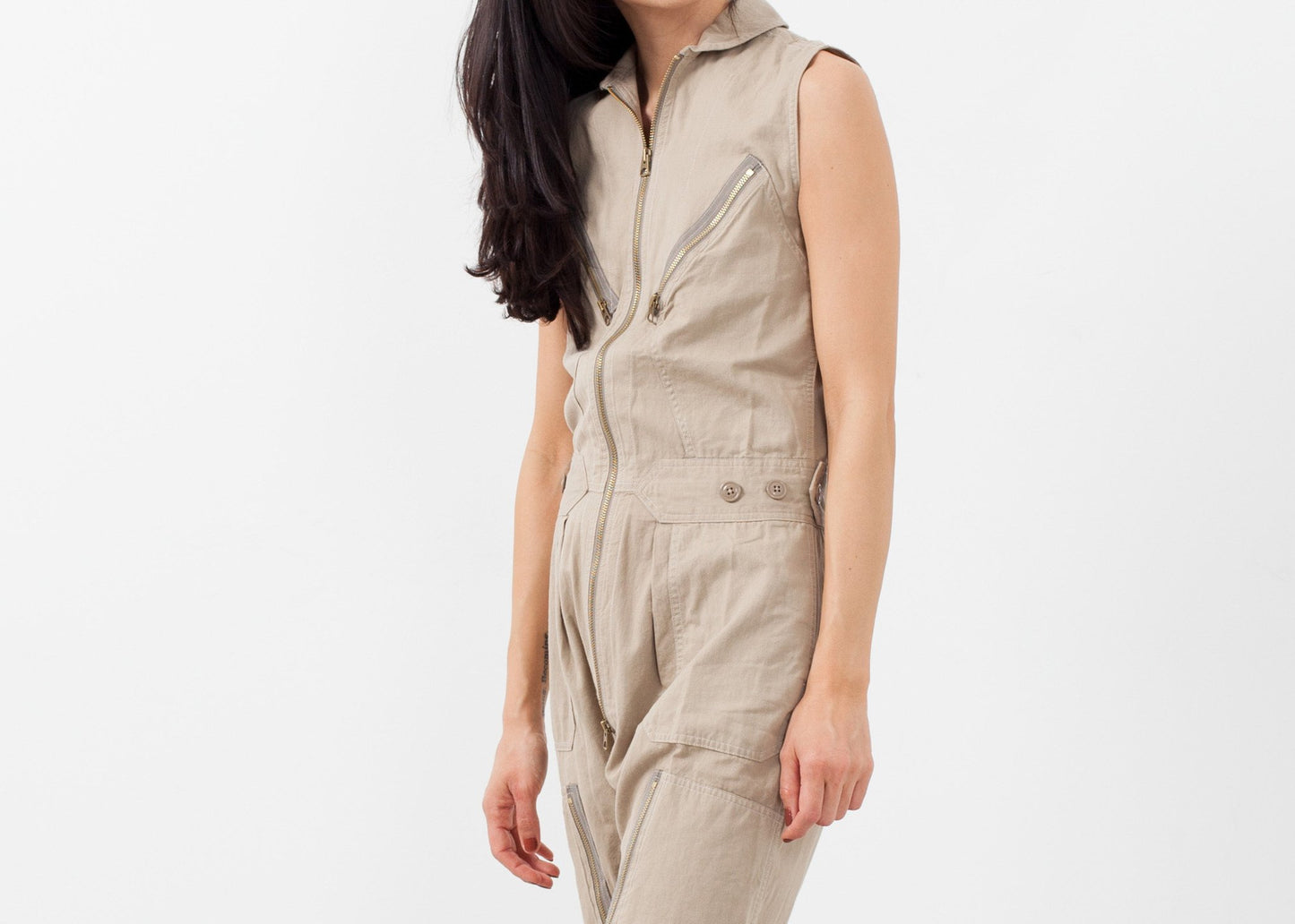Sleeveless Harem Flightsuit NLST