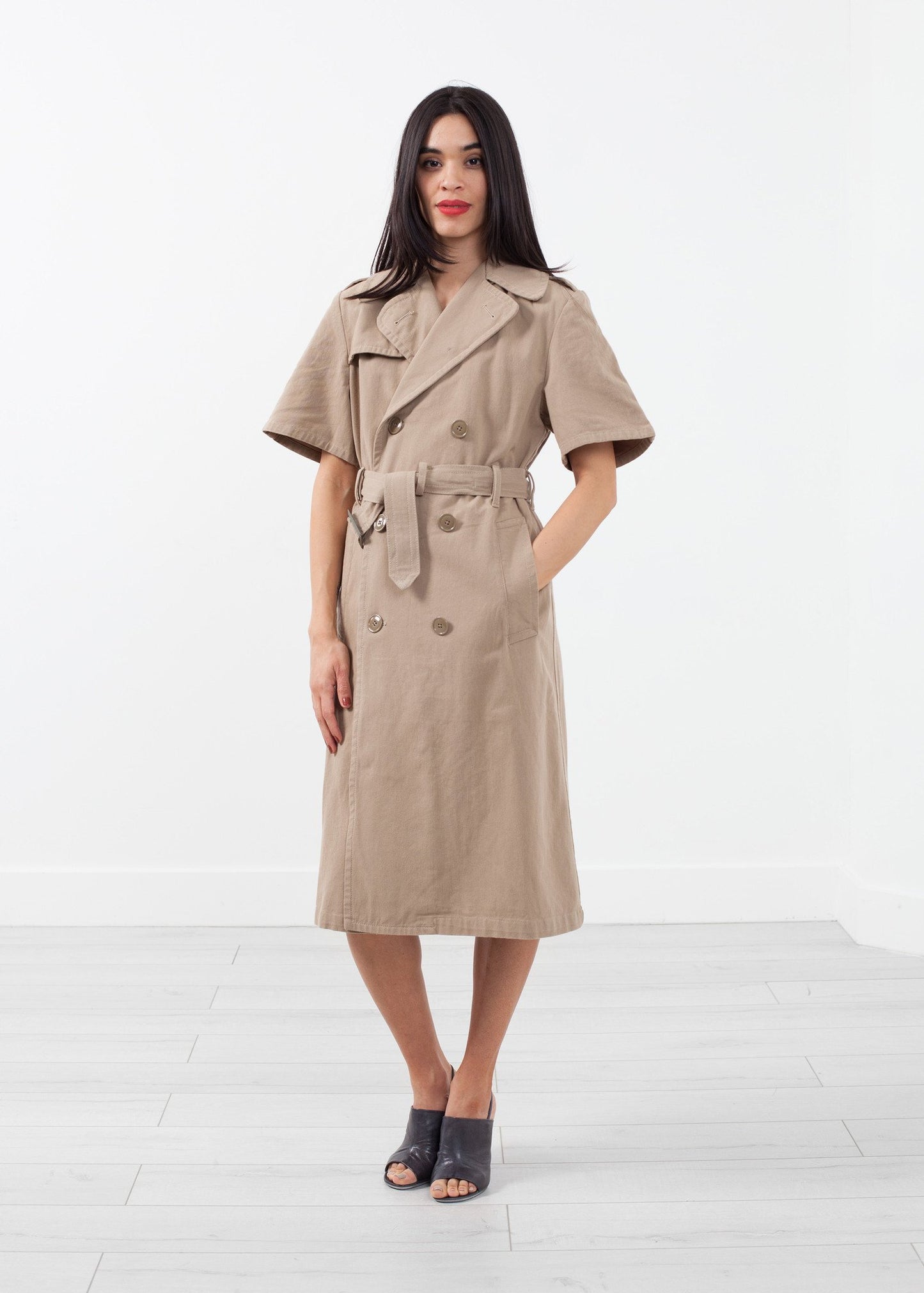 Rolled Sleeve Trenchcoat NLST