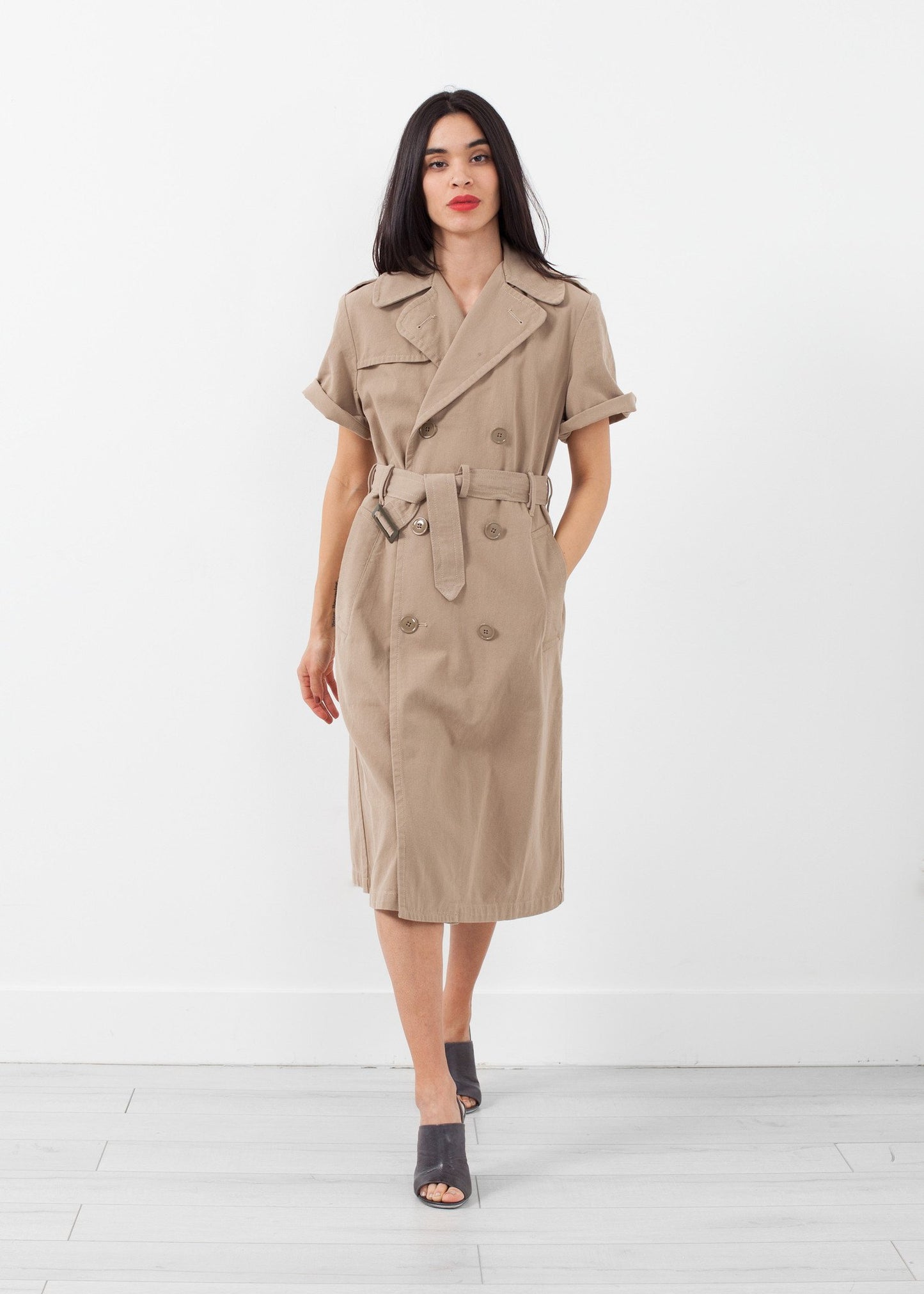 Rolled Sleeve Trenchcoat NLST