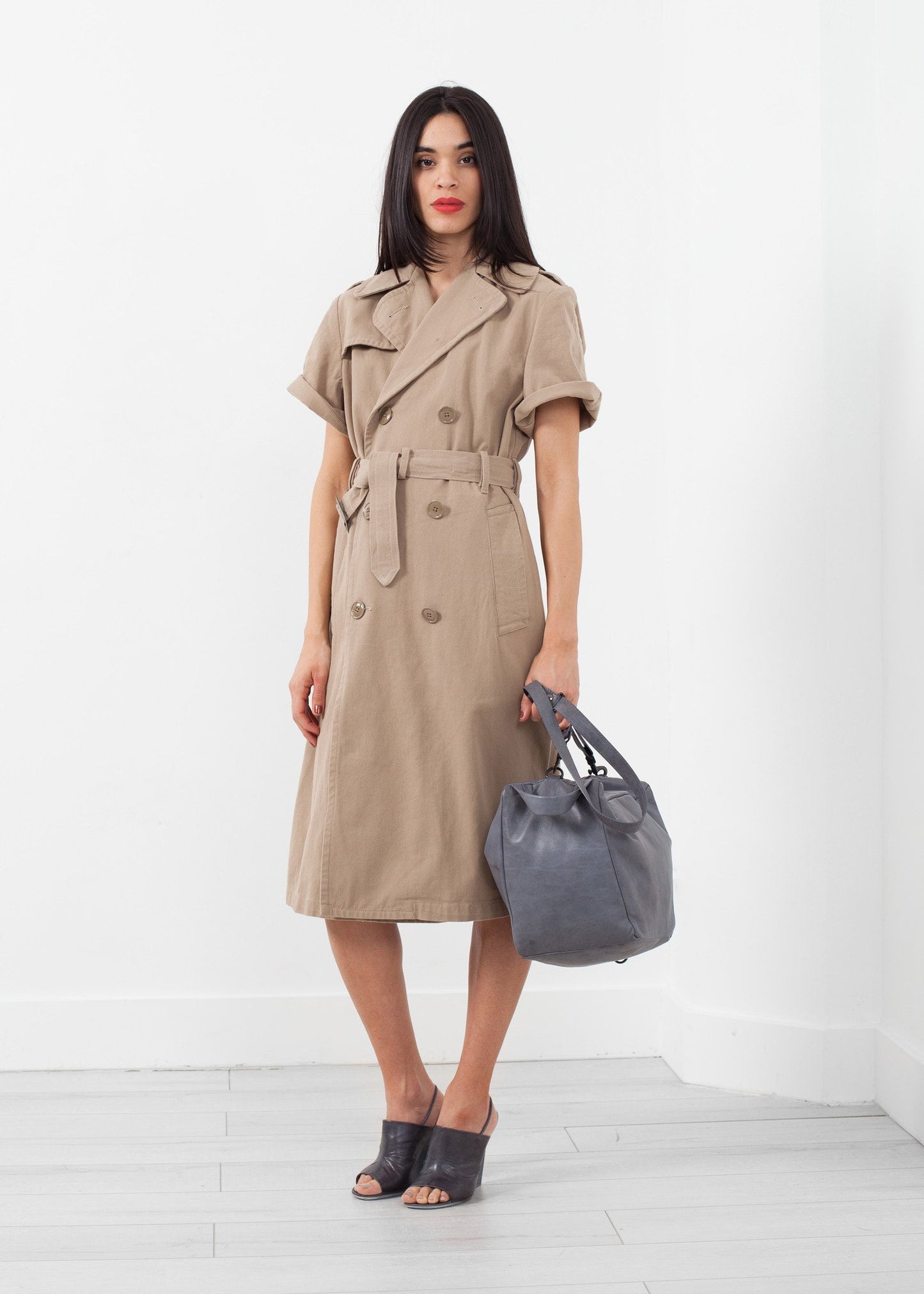 Rolled Sleeve Trenchcoat NLST