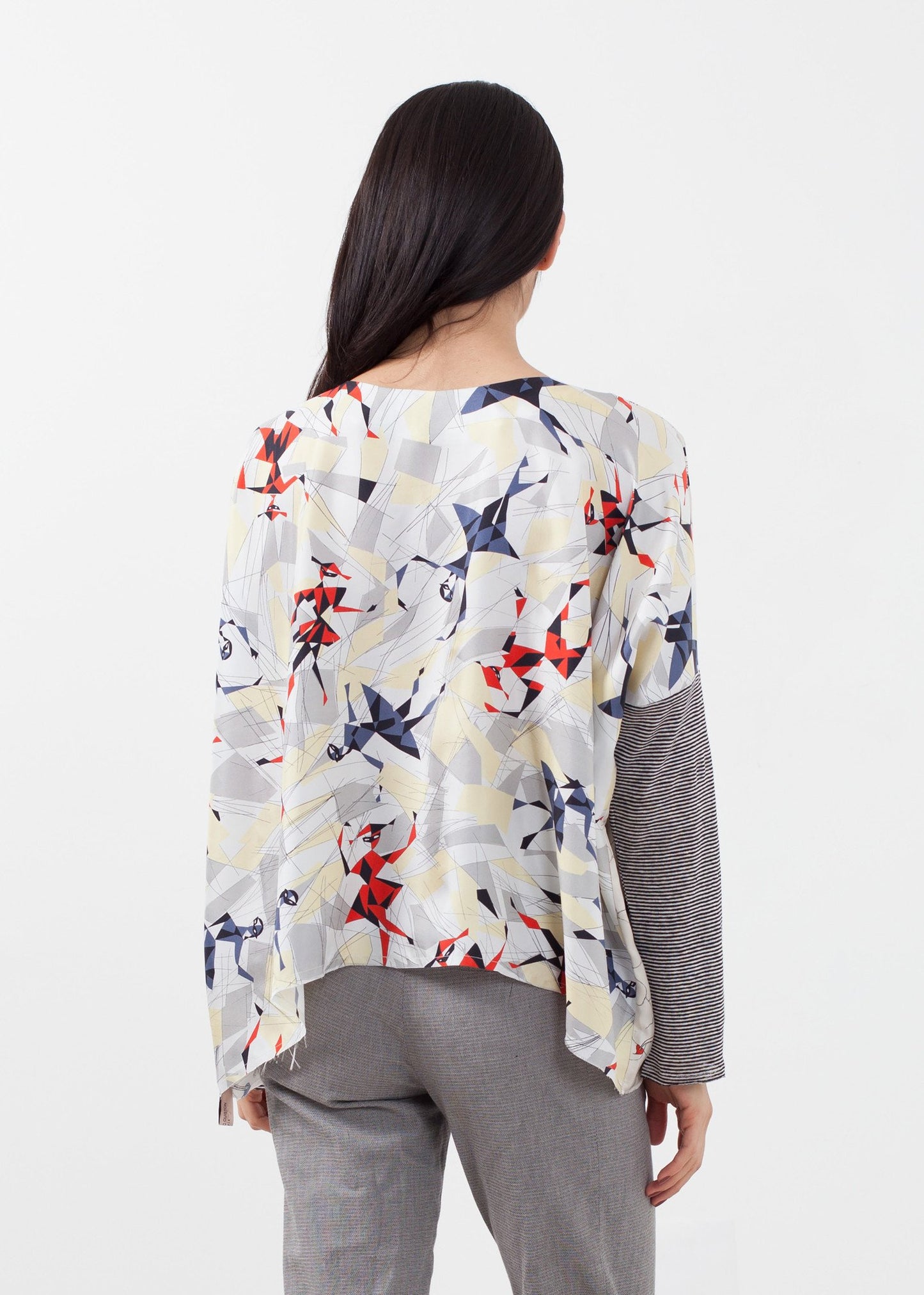 Long Sleeve Box Blouse La Prestic Ouiston