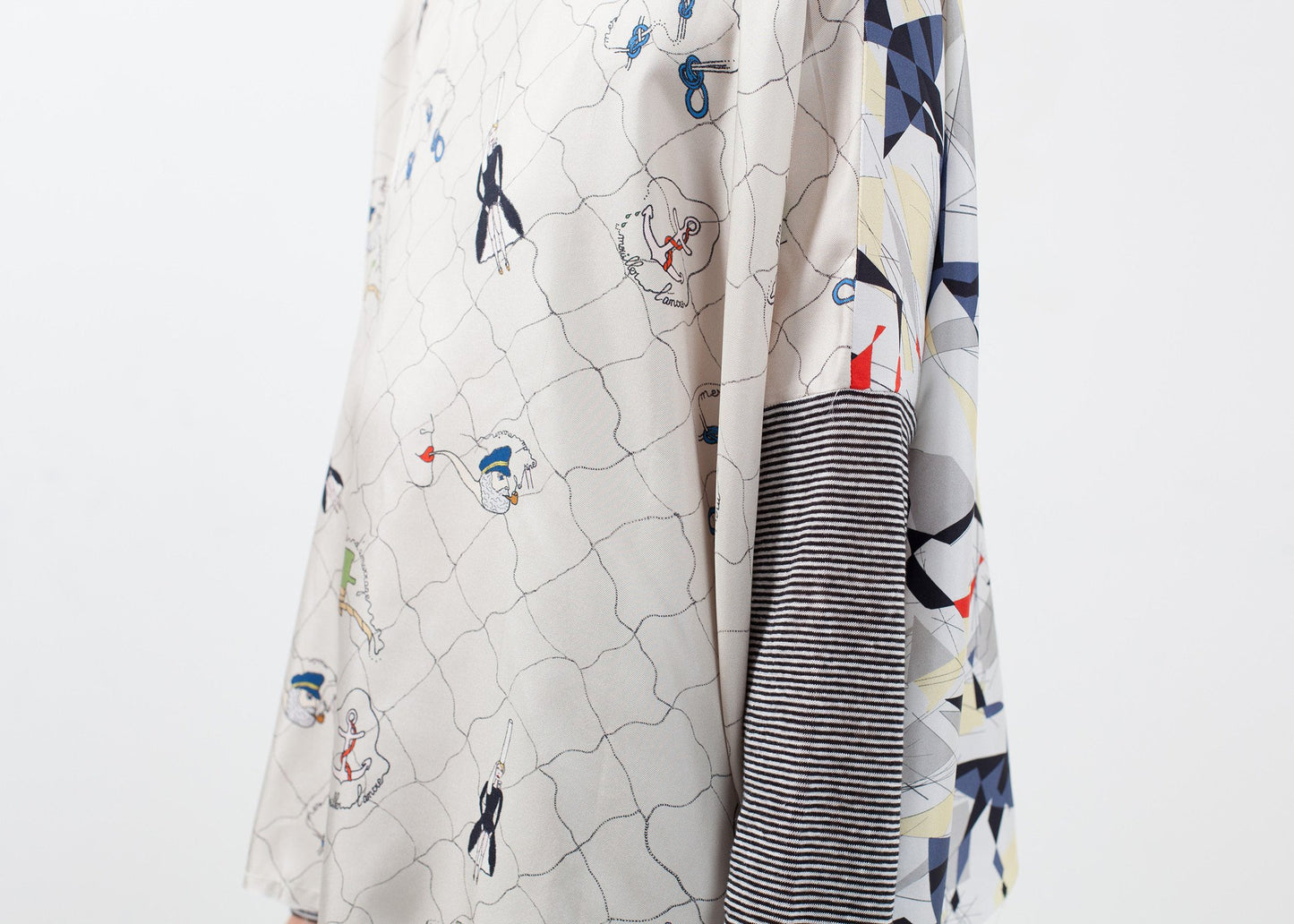 Long Sleeve Box Blouse La Prestic Ouiston