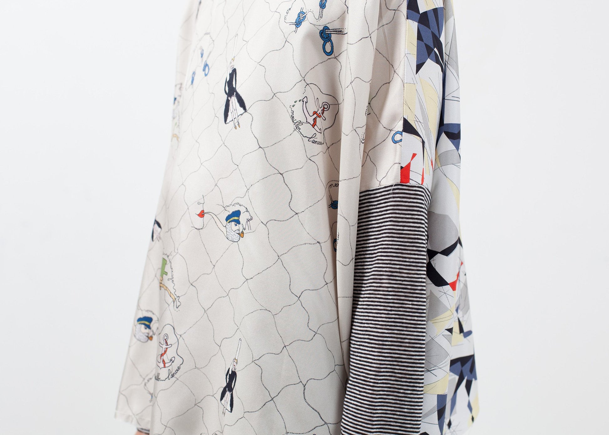 Long Sleeve Box Blouse La Prestic Ouiston