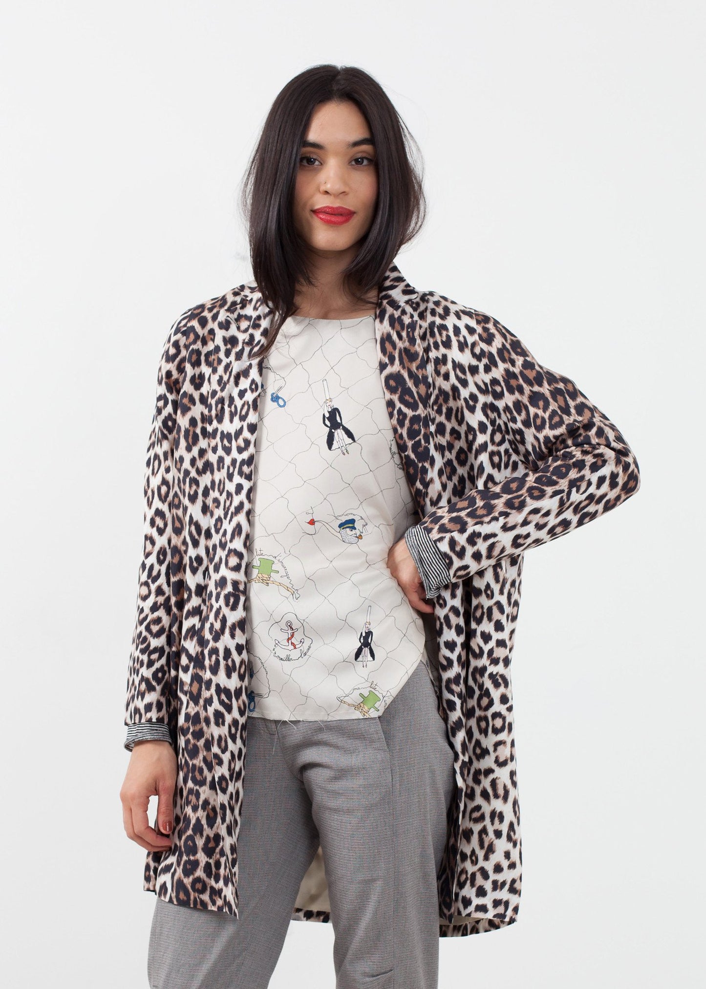 Silk Trench La Prestic Ouiston