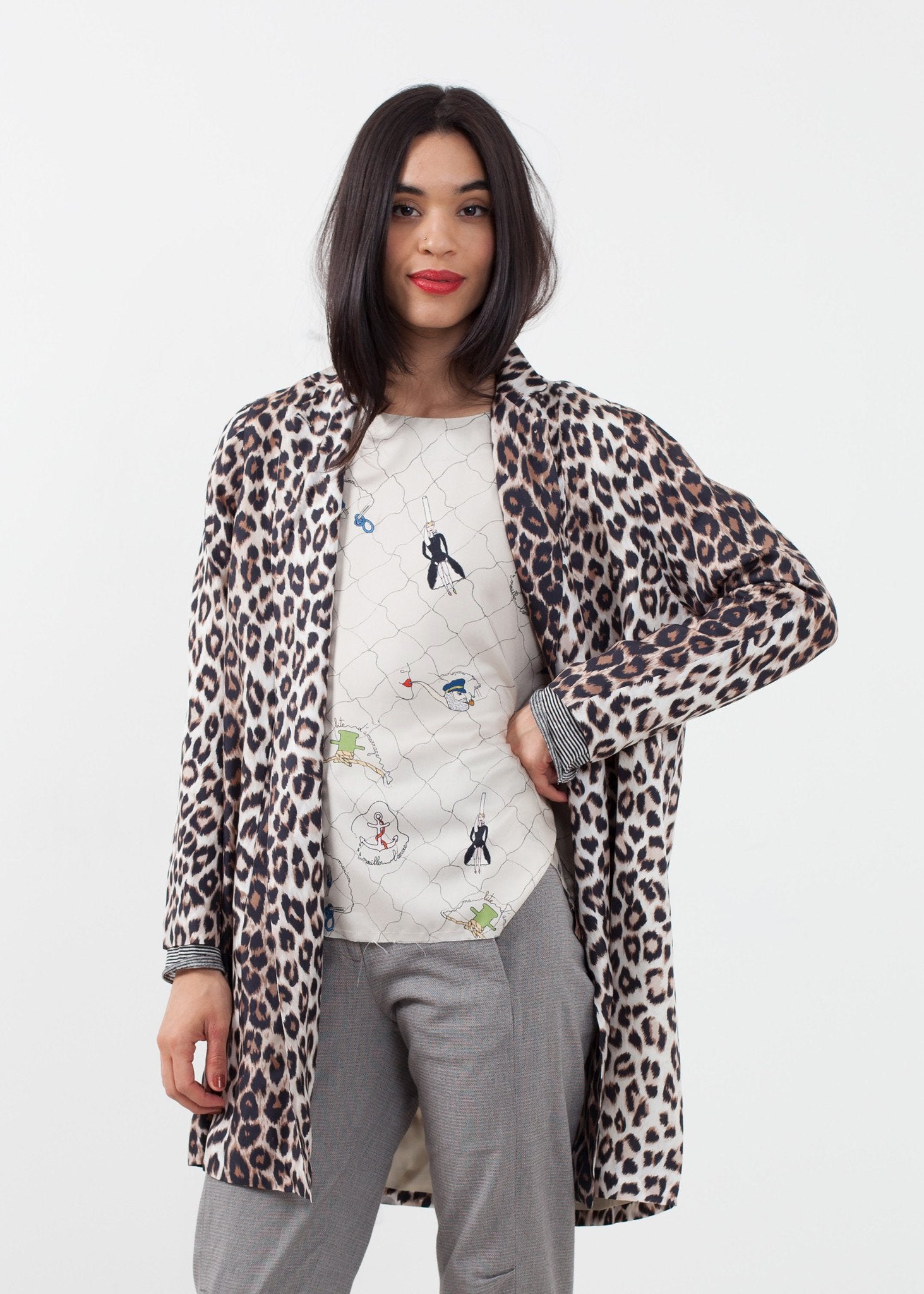 Silk Trench La Prestic Ouiston