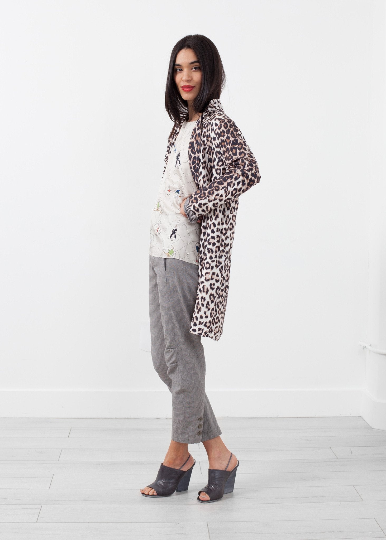 Silk Trench La Prestic Ouiston