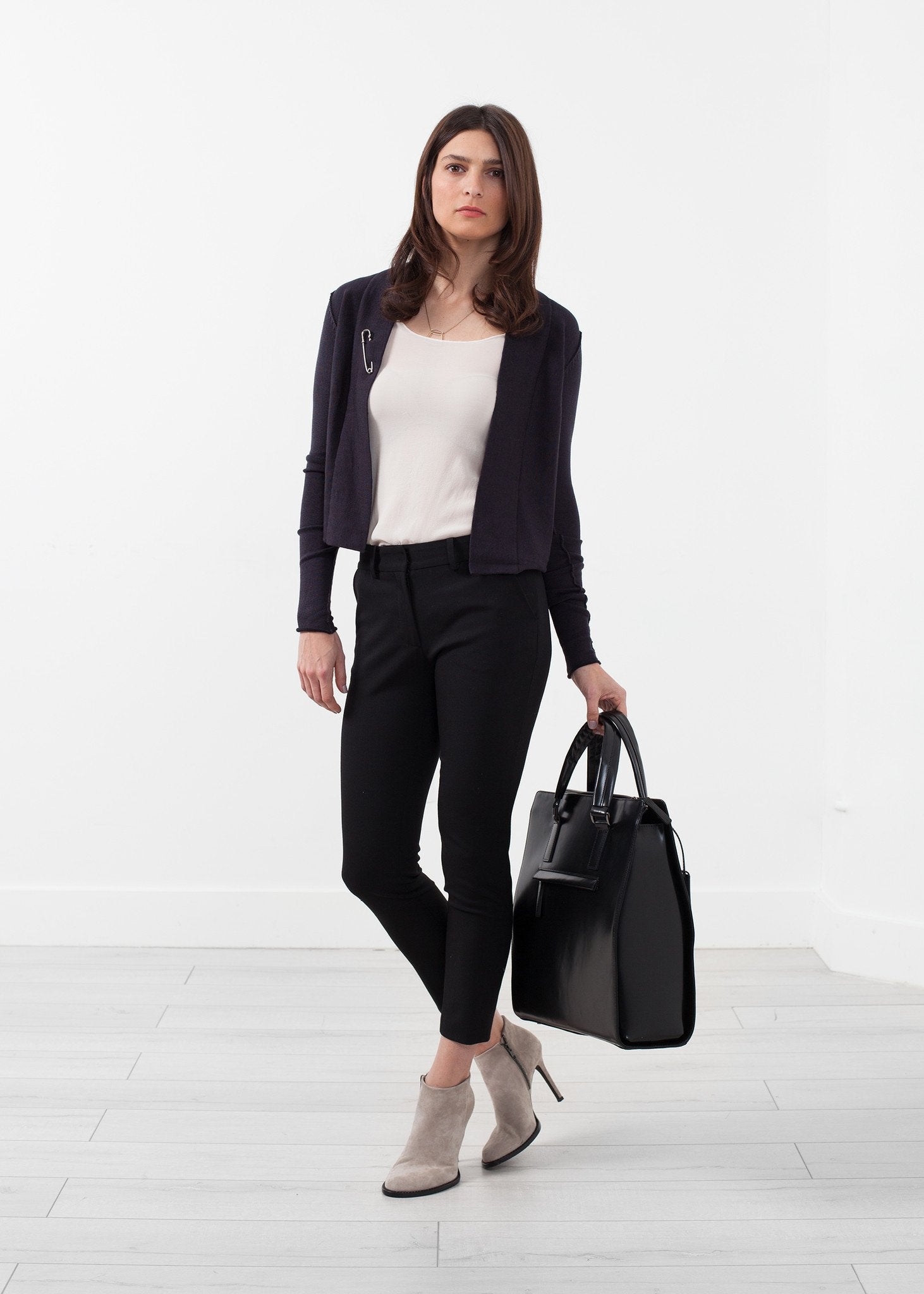 Cropped Shawl Cardigan Lars Andersson