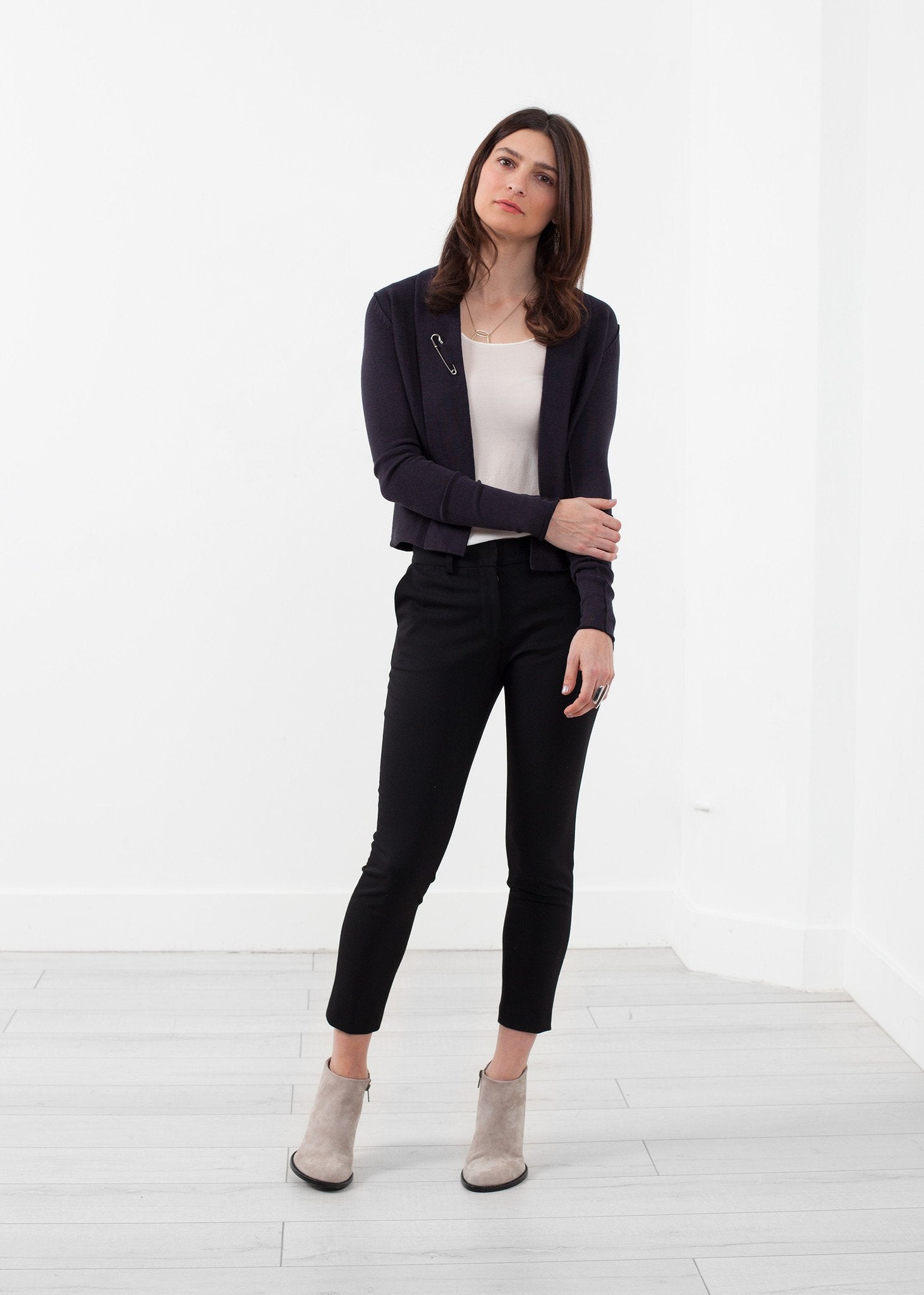 Cropped Shawl Cardigan Lars Andersson