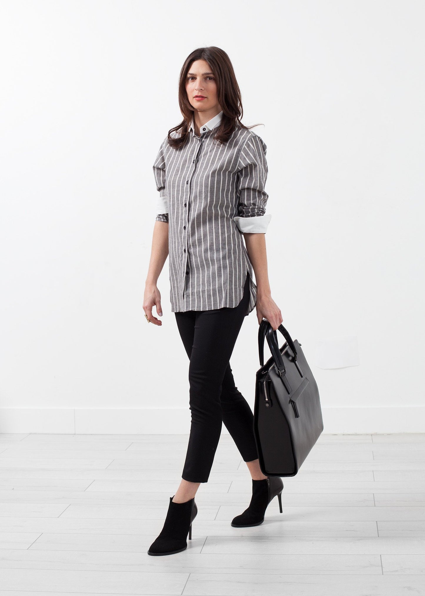 Striped Tuxedo Shirt Hansen
