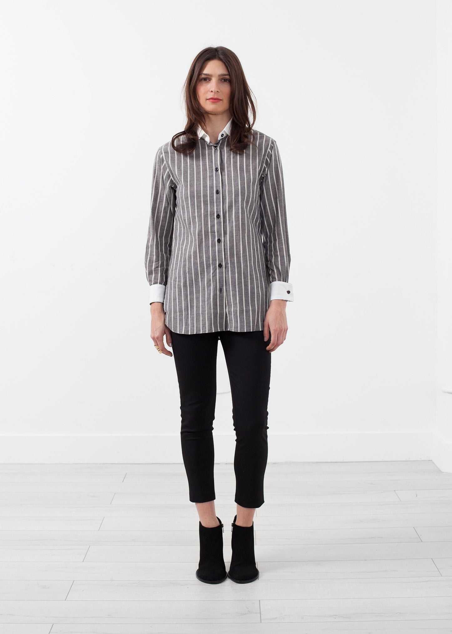 Striped Tuxedo Shirt Hansen