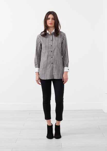 Striped Tuxedo Shirt Hansen