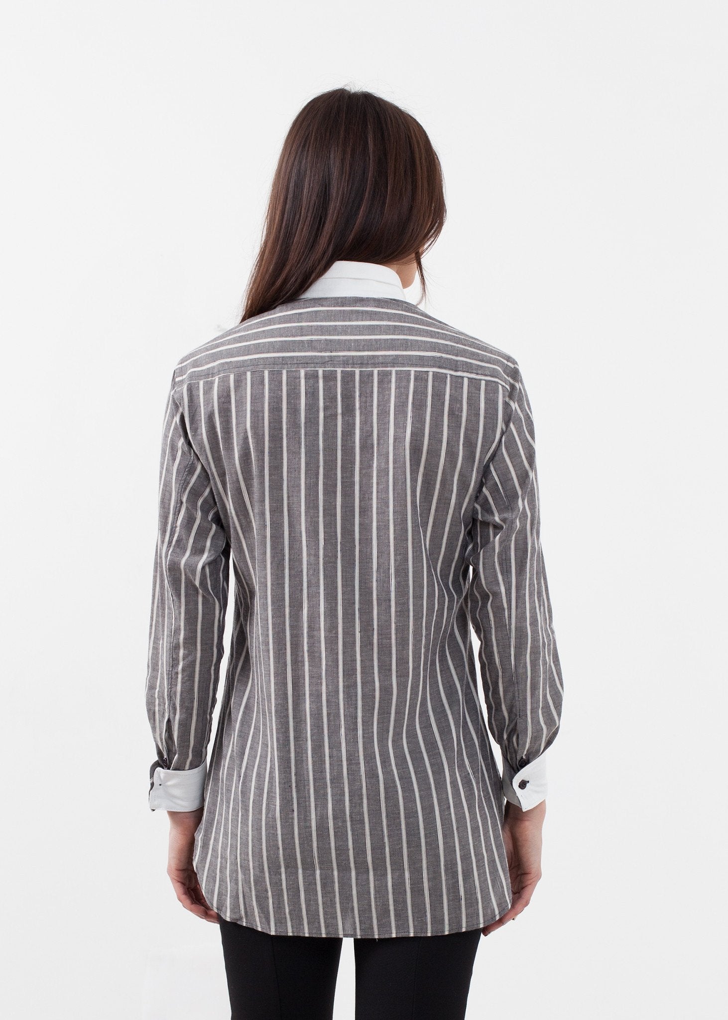 Striped Tuxedo Shirt Hansen