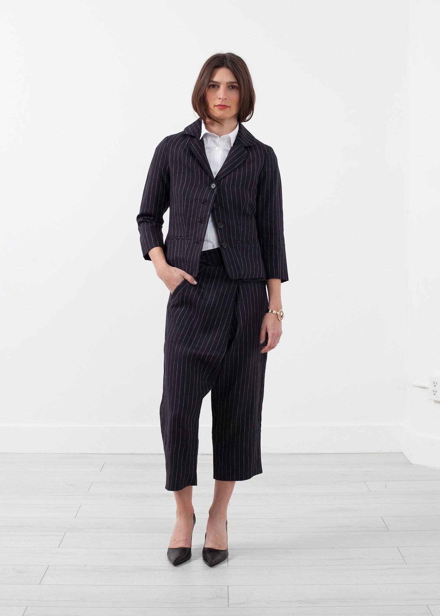 Pinstripe Blazer Hansen