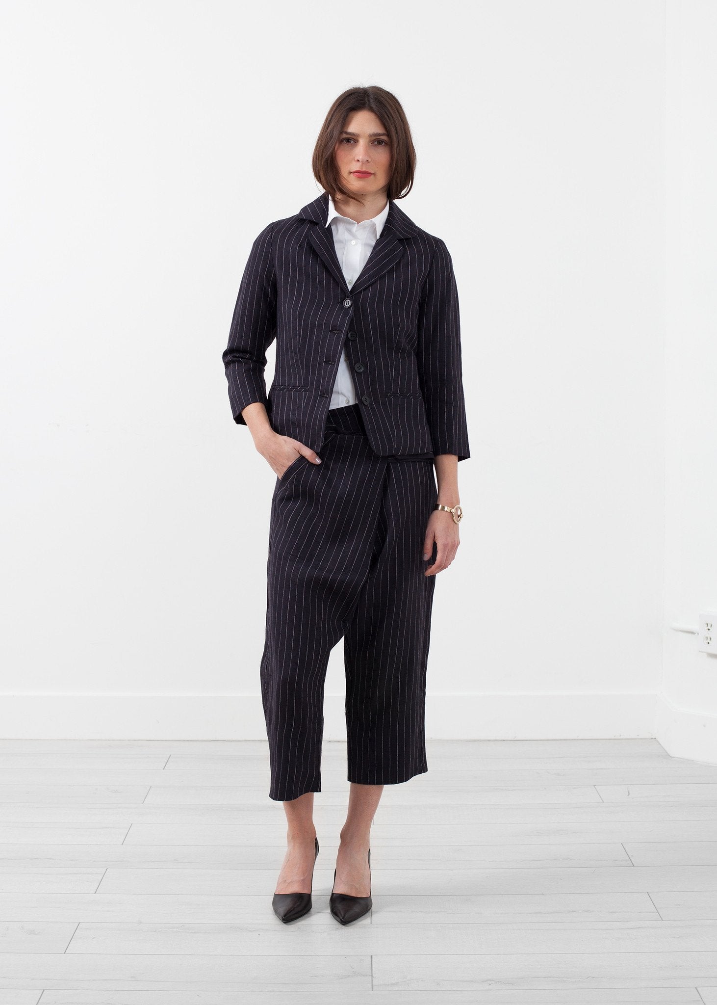 Pinstripe Blazer Hansen