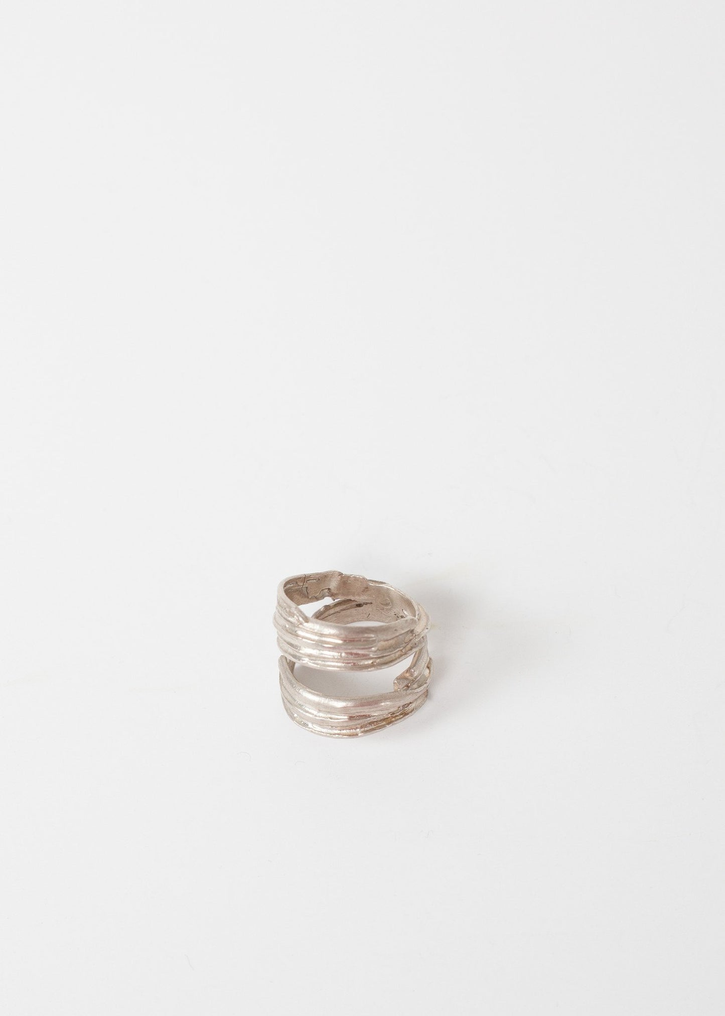 Silver Coil Ring in Sterling 1-100
