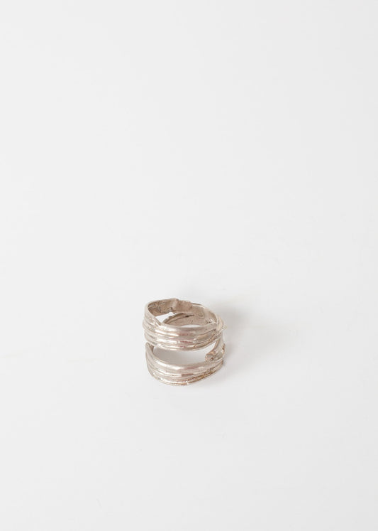 Silver Coil Ring in Sterling 1-100