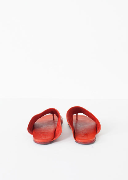 Arsella Sandal in Red Marsell