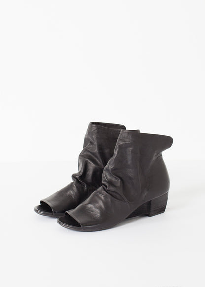 Block Wedge in Black Marsell