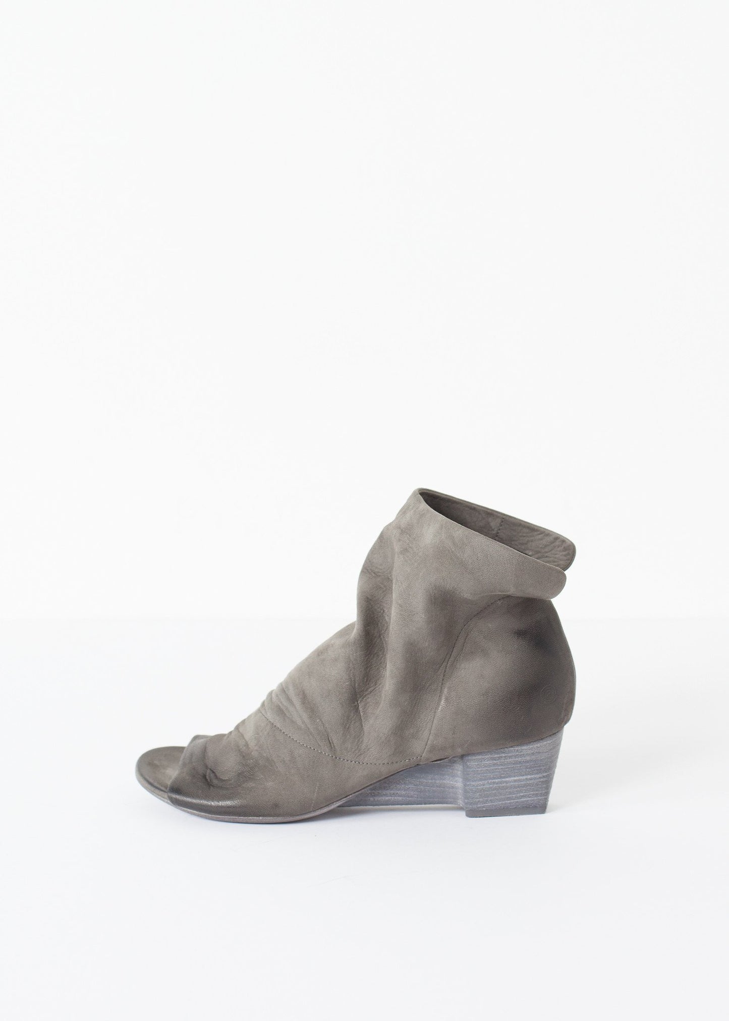 Block Wedge in Dark Slate Marsell