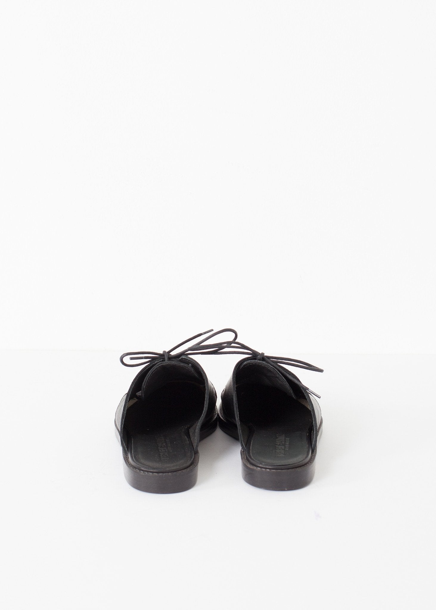 Backless Oxford in Black Ter et Bantine