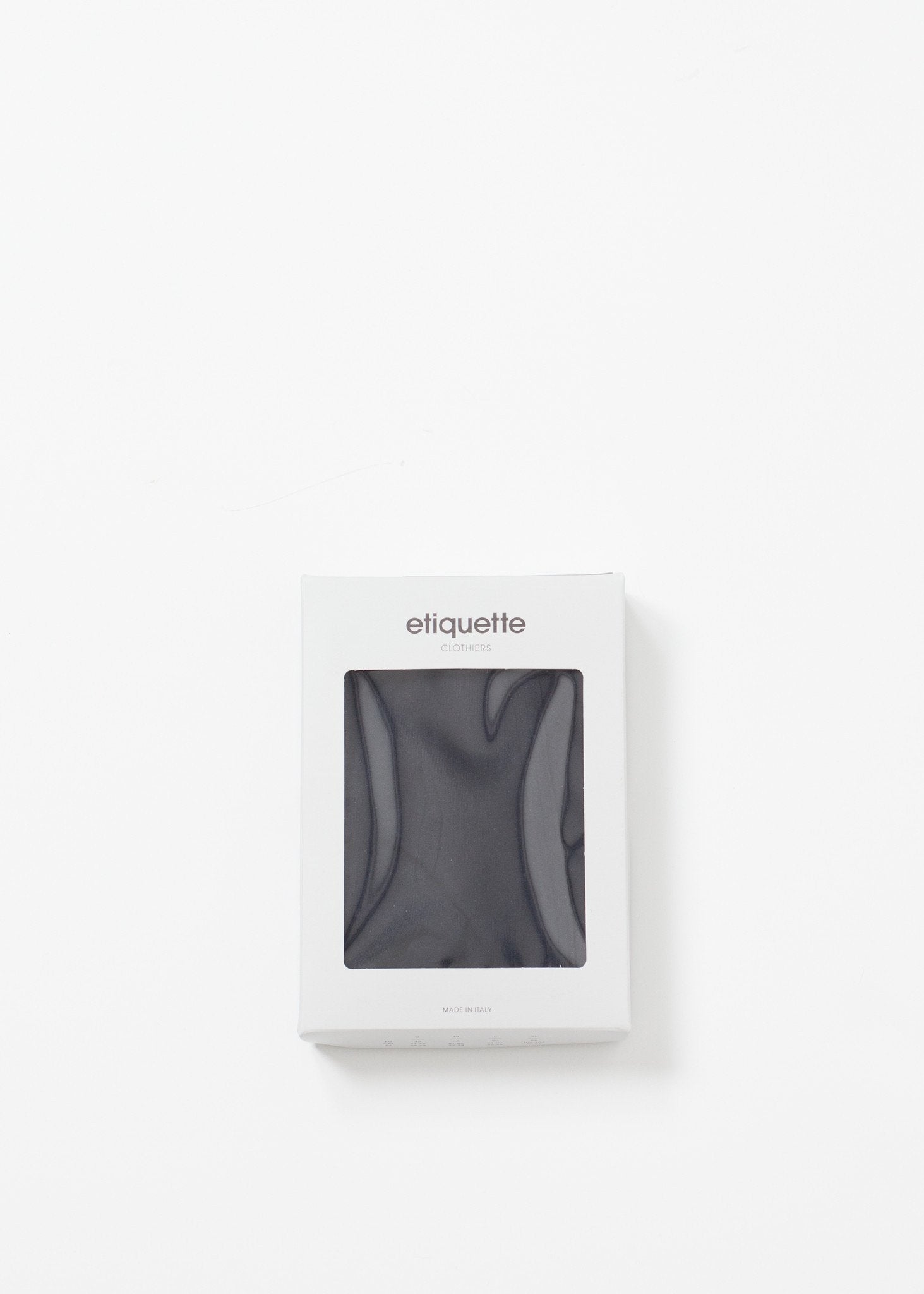 Combed Cotton Brief Etiquette
