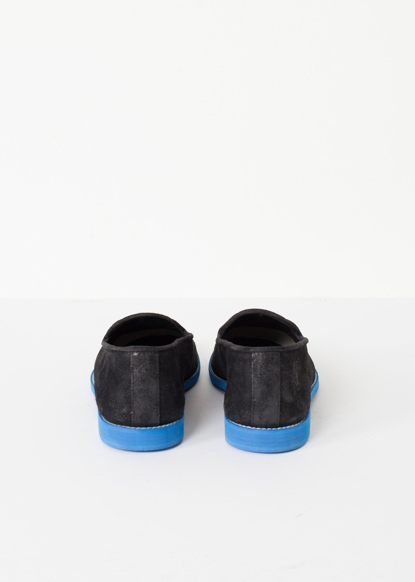 Suede Loafers - Black/Blue Verba
