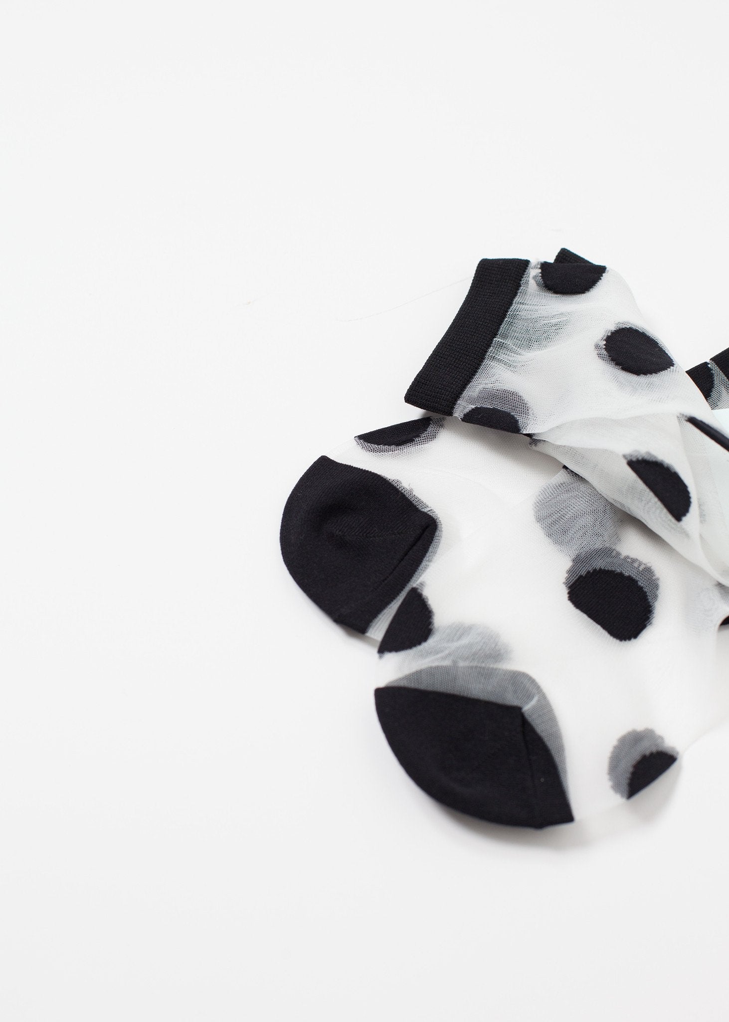 Large Polka Dot Sheer Crew Hansel from Basel