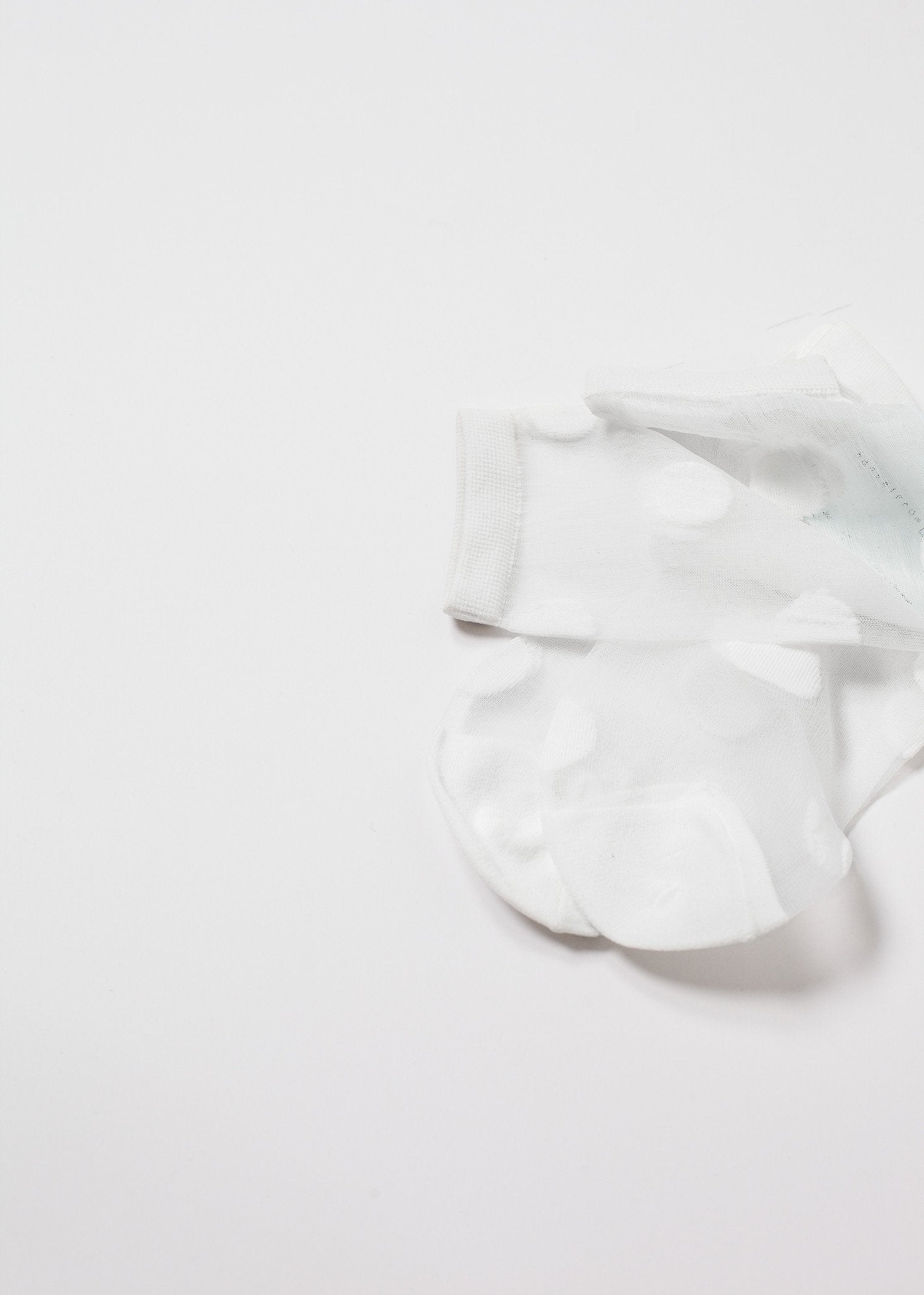 Large Polka Dot Sheer Crew Hansel from Basel