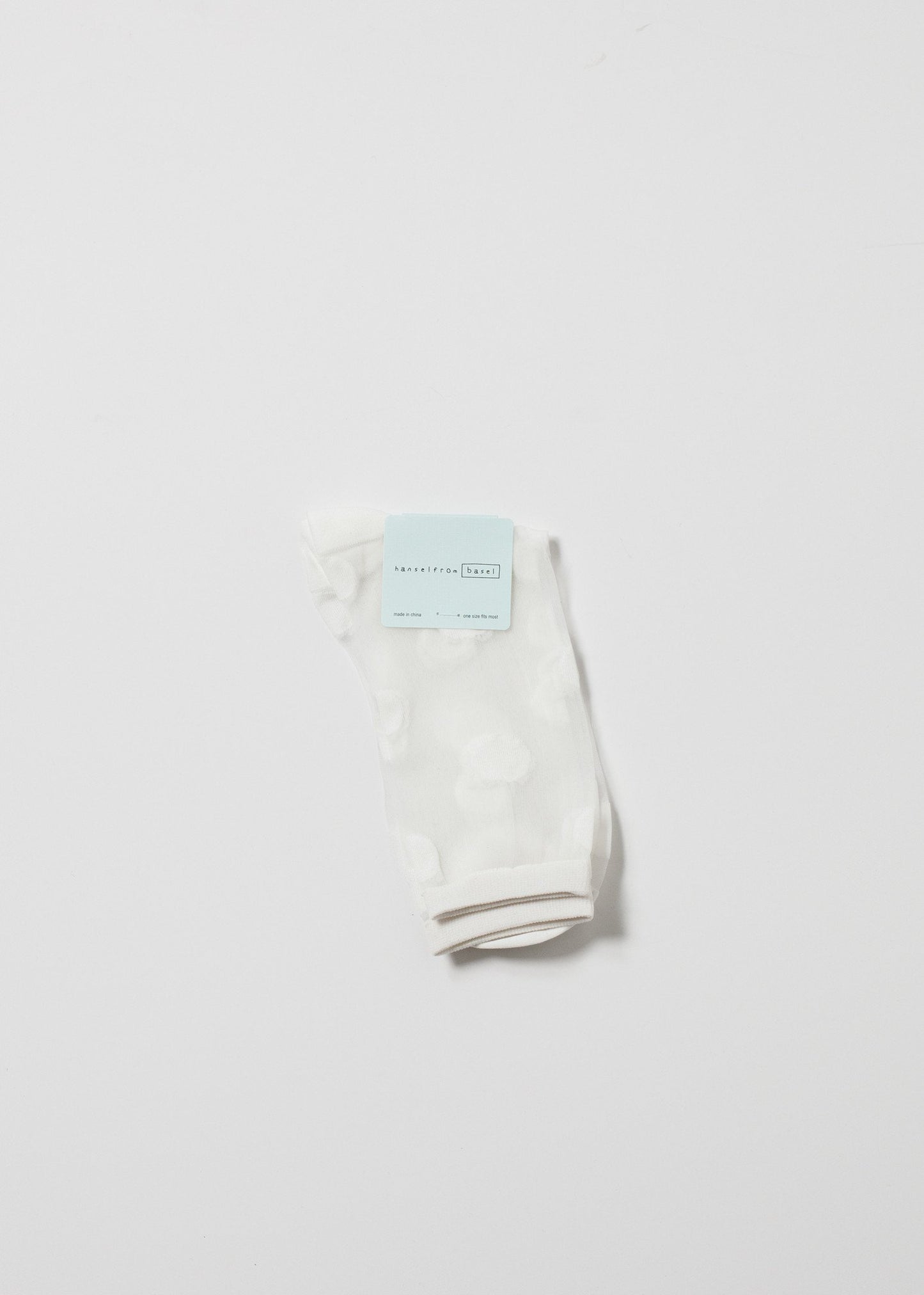 Large Polka Dot Sheer Crew Hansel from Basel
