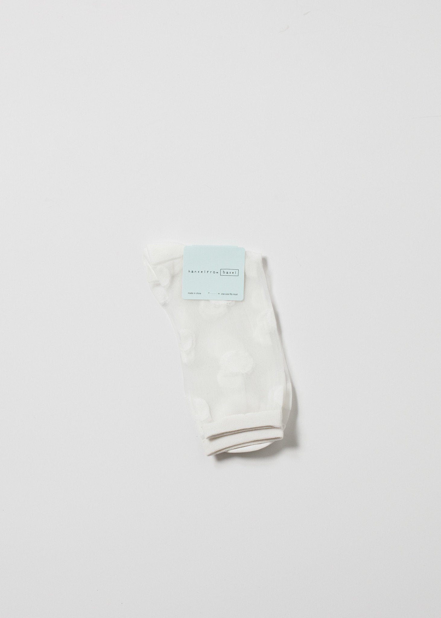 Large Polka Dot Sheer Crew Hansel from Basel