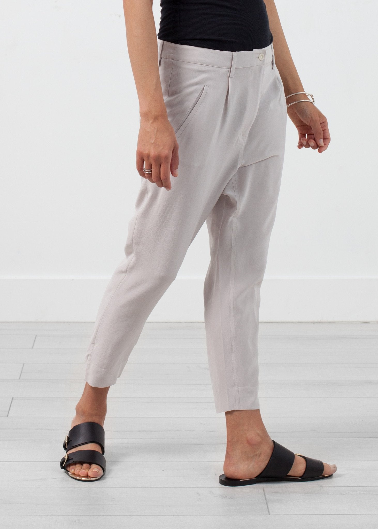 Silk Drop Crotch Pant Sibel Saral