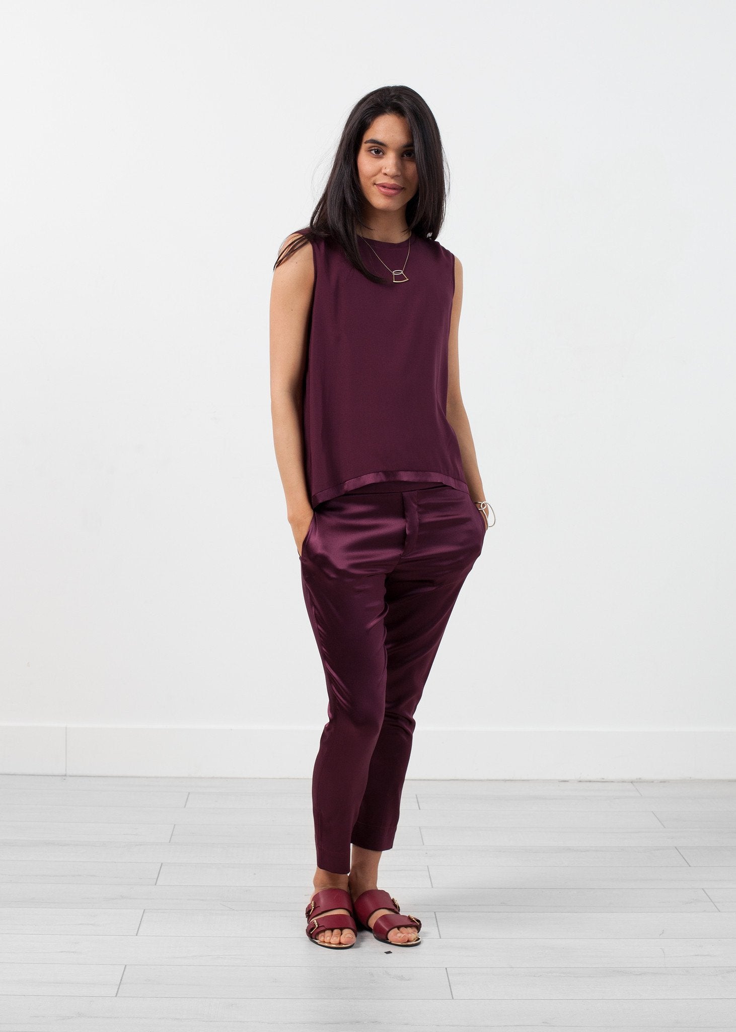 Silk Pullup Pant Sibel Saral