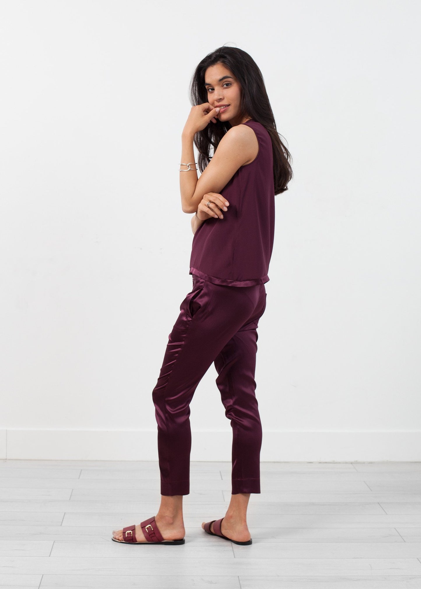 Silk Pullup Pant Sibel Saral