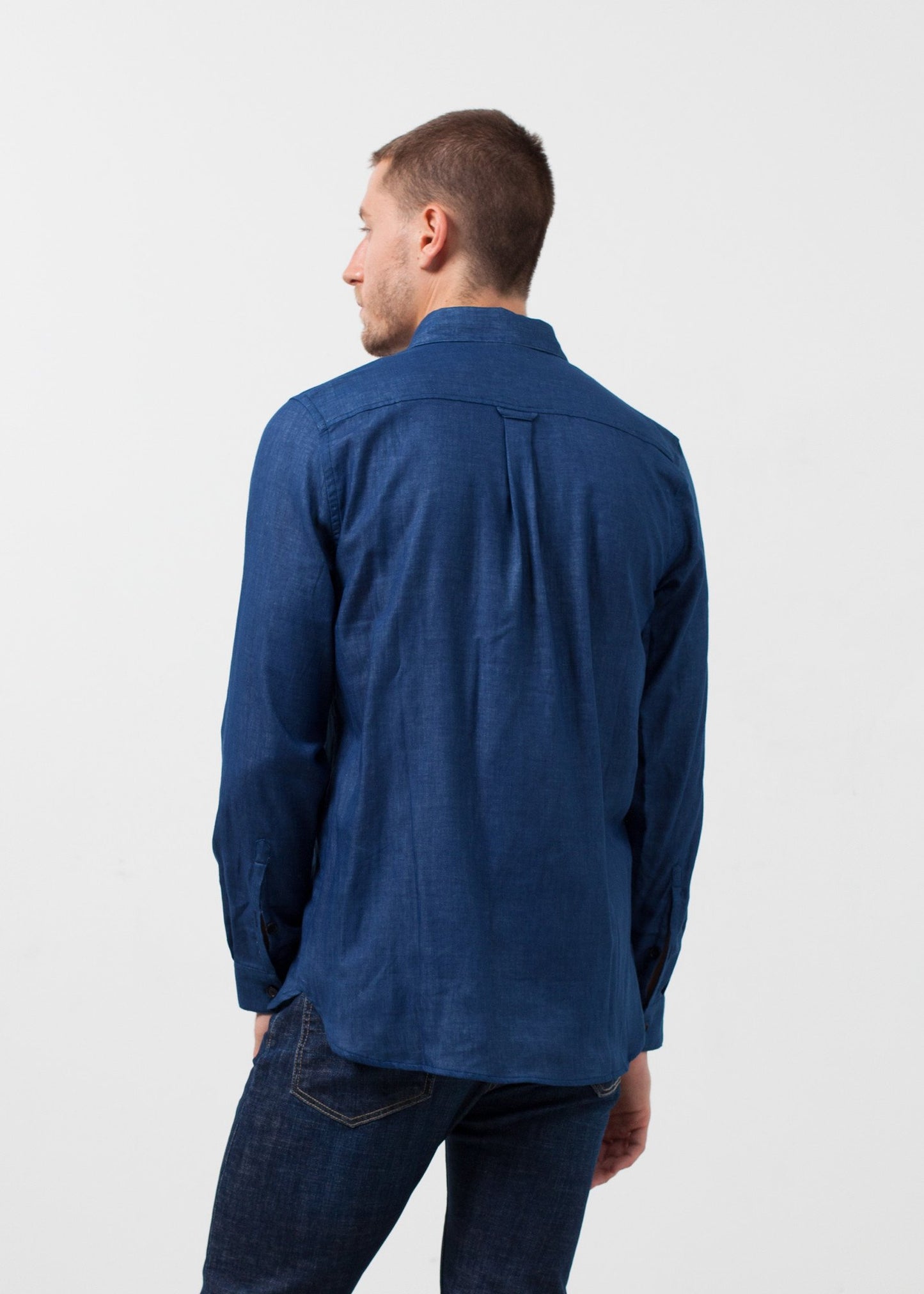 Casual Indigo Shirt Hansen