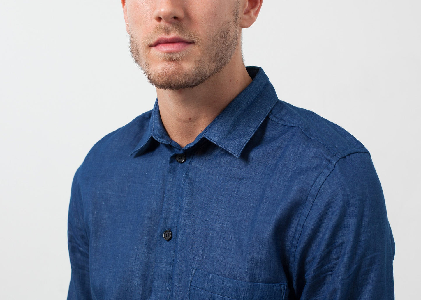 Casual Indigo Shirt Hansen