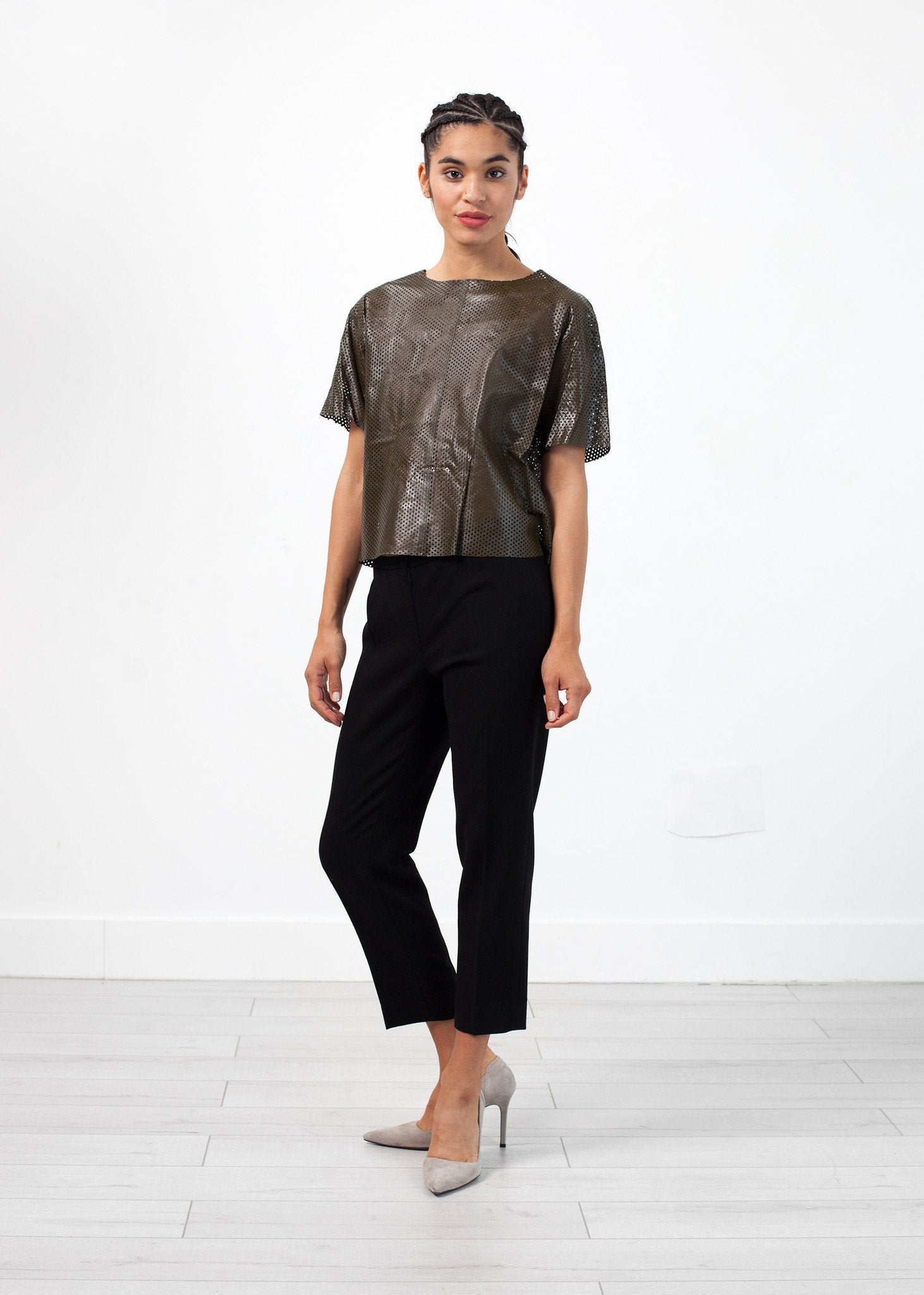 Wool Crepe Pant Amelia Toro