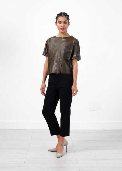 Wool Crepe Pant Amelia Toro