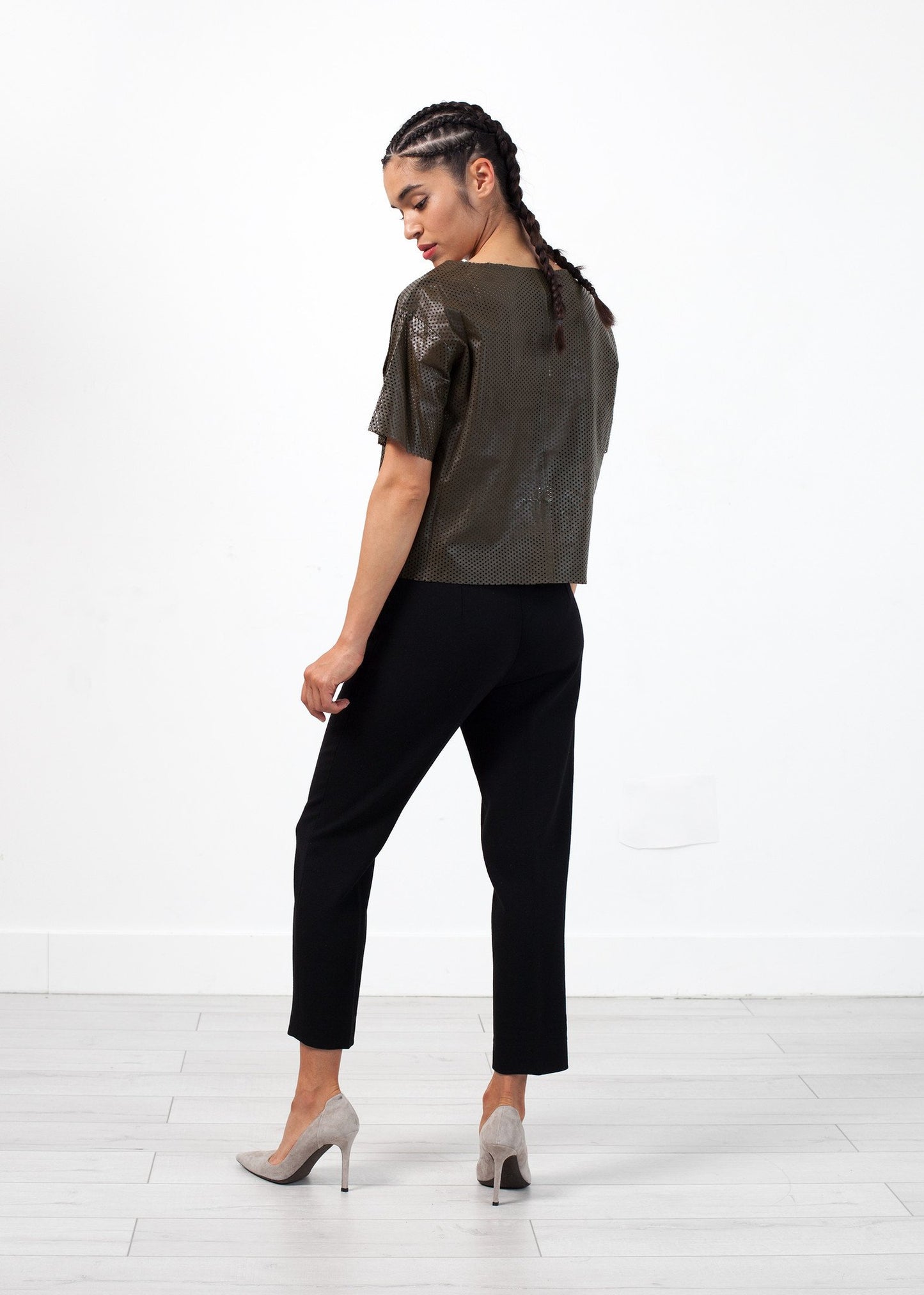 Wool Crepe Pant Amelia Toro