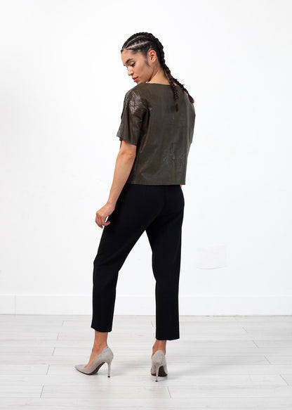 Wool Crepe Pant Amelia Toro