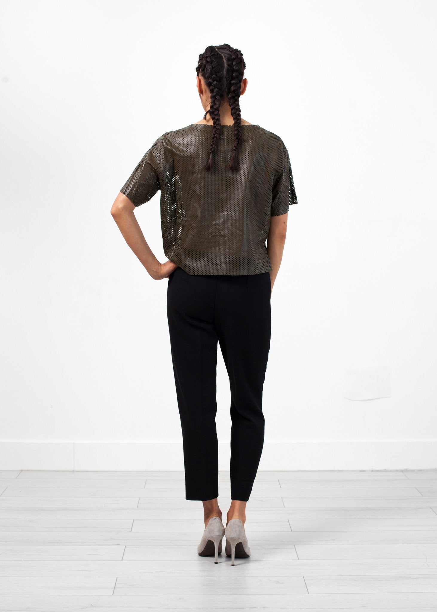 Wool Crepe Pant Amelia Toro