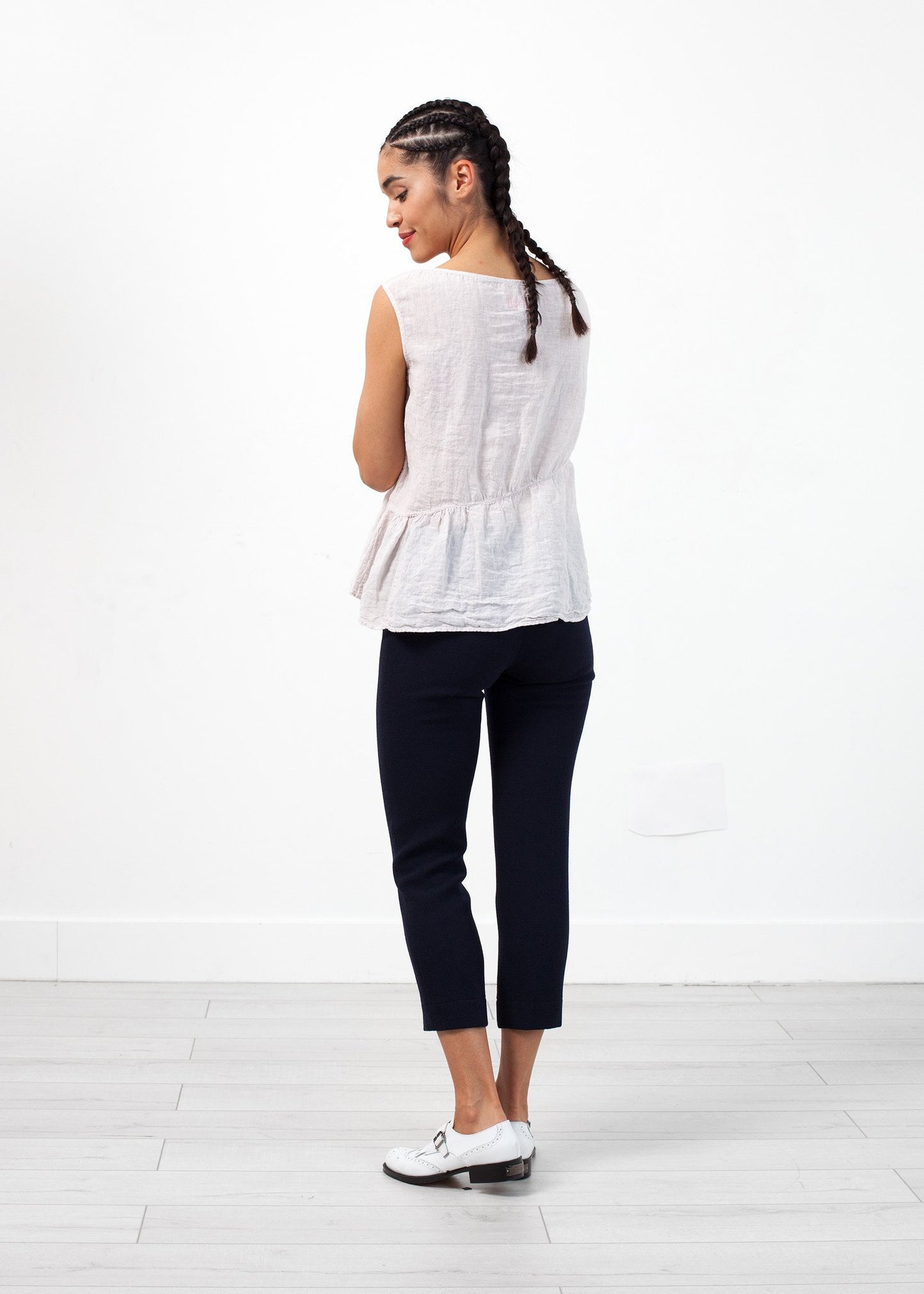 Wool Crepe Pant Amelia Toro