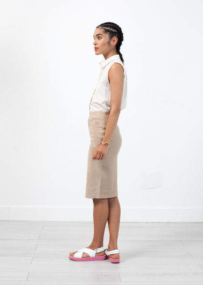 Floridia Leather Skirt By Malene Birger