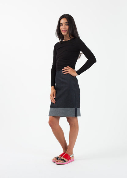 Cuffed Skirt Harvey Faircloth