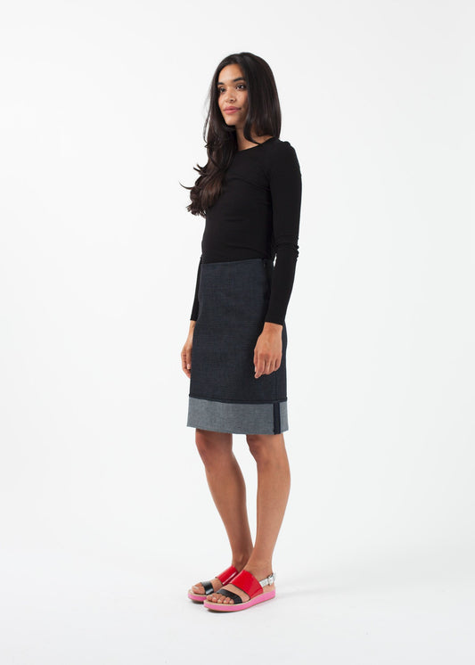 Cuffed Skirt Harvey Faircloth