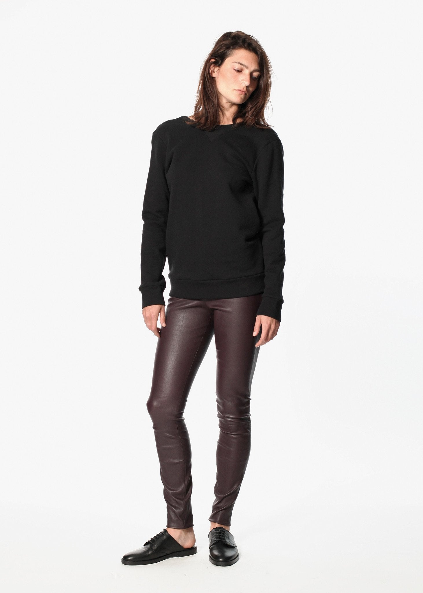 Symphonie Sweatshirt in Black Drifter