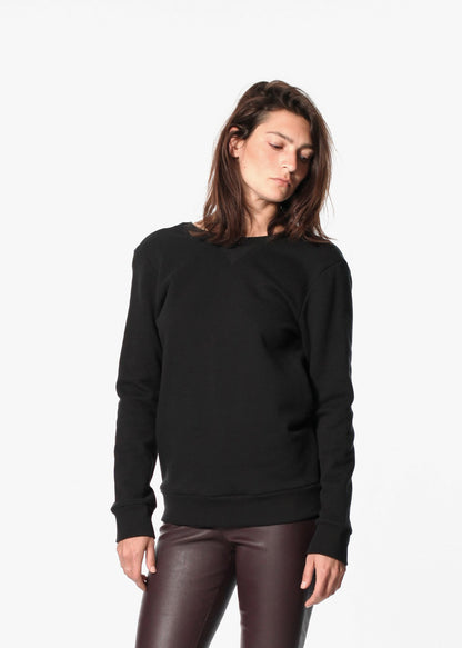 Symphonie Sweatshirt in Black Drifter